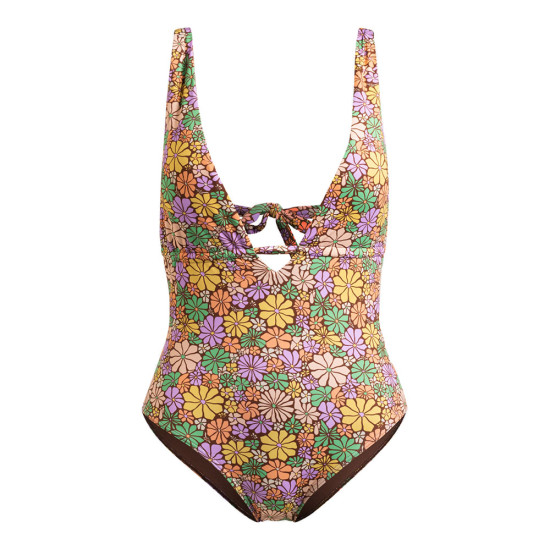 Roxy Γυναικείο ολόσωμο μαγιό All About Sol - Tie Back One-Piece Swimsuit